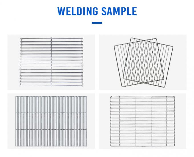 HWASHI Otomatik Tel örgüsü Panel Kafes Saldırma Makinesi Saldırılmış Tel örgüsü için 5