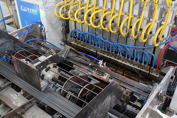 Gelişmiş Otomatik Kablo Raf Kaynak Makinesi Kablo Ağı G&uuml;verte Raf &Uuml;retim Hatı 5