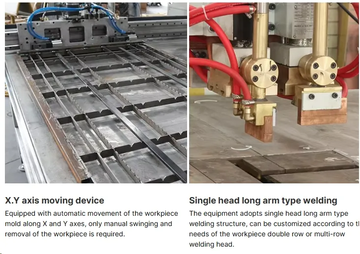 XY eksenli kablo kaynak makinesi Yüksek Hızlı Tam Otomatik Güvenlik Çit Paneli Kablo Ağı kaynak makinesi 2