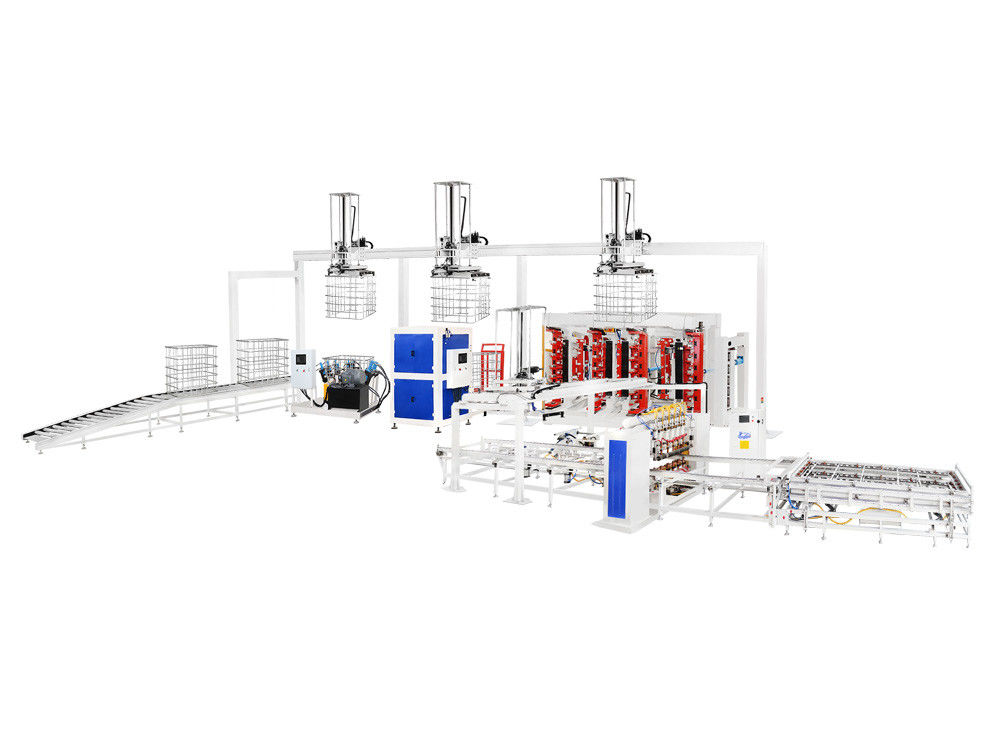 Ağır Hizmet Kaynak Görevleri İçin Tasarlanmış Koruyucu Muhafazalı ve 225KVA X 4 Kaynak Güçlü IBC Tote Kafes Kaynak Makinesi