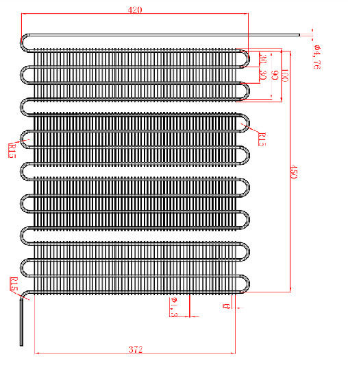 Dondurucu Kondensörü İçin Yirmi Başlı Otomatik Kondensör Kaynak Makinesi