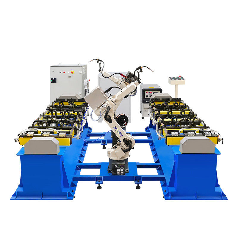 1.4m Altı Ekli Robotik Mig Kaynak Makinesi Saldırma Çubukları için Endüstriyel Kaynak Robotu
