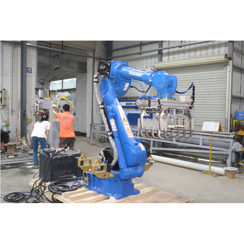 Kum torbaları için çanta tutkulu endüstriyel paletleme robotu çimento torbaları un torbaları paletleyici