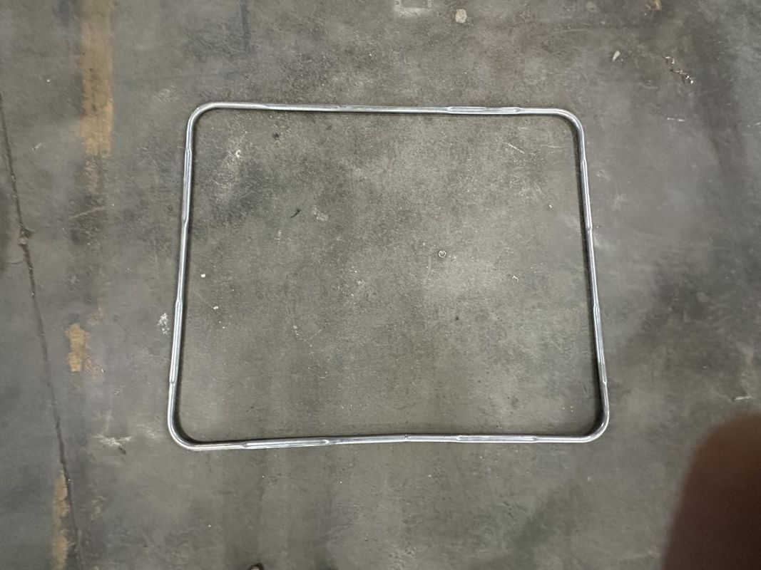 Tam otomatik boru tüp şekillendirme bükme küçültme makinesi IBC çerçeve palet tüp için