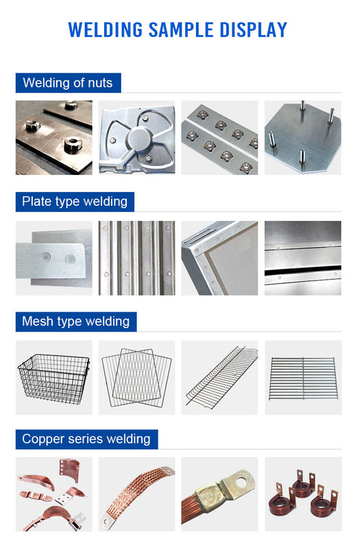 1000Hz Orta Frekanslı DC Bakır Nokta kaynak makinesi Bakır plaka kaynak için 90KVA