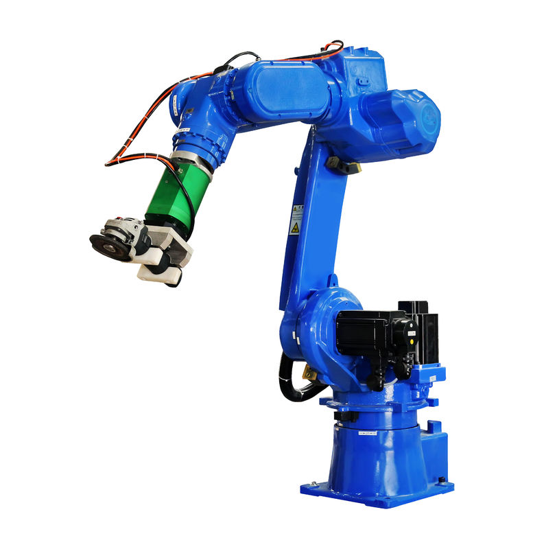 Mavi HWASHI Kaynak Robotu İstasyonu Kompakt Küçük Boyutlu Özel Yay Kaynak Robotu