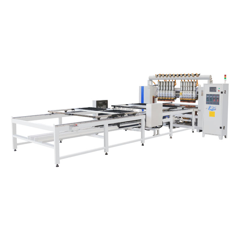 HWASHI Kaynak Ekipmanı Otomatik Gantry Stili Çok Başlı Nokta Sıralı Kaynak Makinesi Kaynak Ağı için Sıcak Ürün Sağlandı 2 - 8 mm