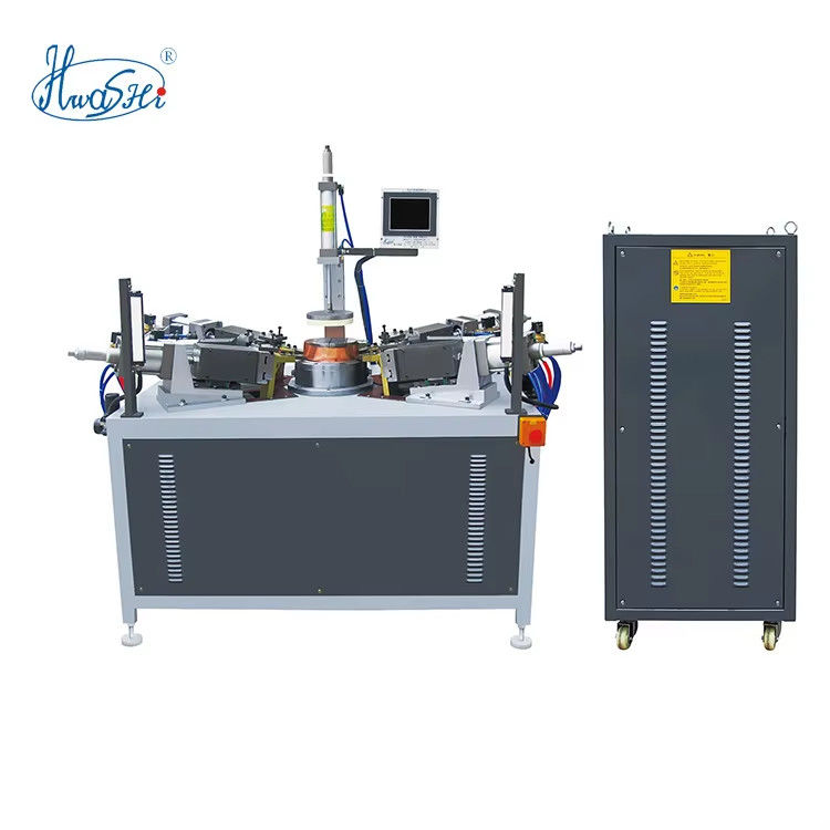 HWASHI 20KVA Paslanmaz Çelik Çömlek Talimi ve Kulak Yatay Butt kaynak makinesi Yemek malzemeleri için nokta kaynakları Bulaşıkçı