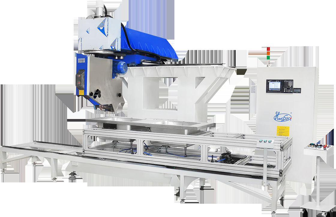 Hwashi Otomatik 304 Paslanmaz Çelik Lavabo Yuvarlak Dikiş Kaynak Makinesi CNC Lavabo Kaynak Makinesi/Yukarı Mutfak Lavabo