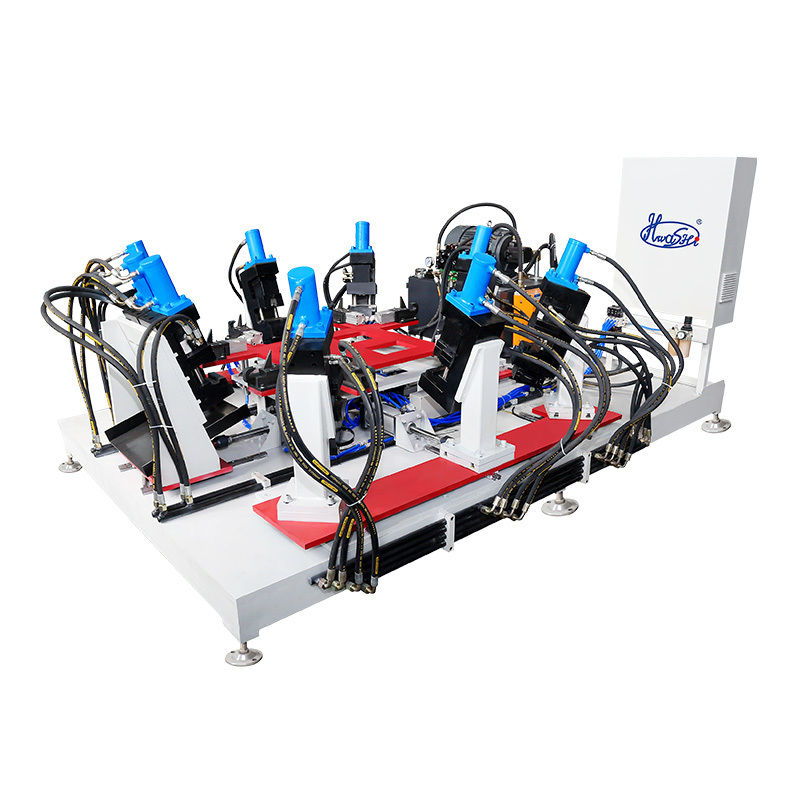 Hwashi IBC ızgara kaynak makinesi IBC kablo örgü IBC totes IBC çerçeve bükme makinesi