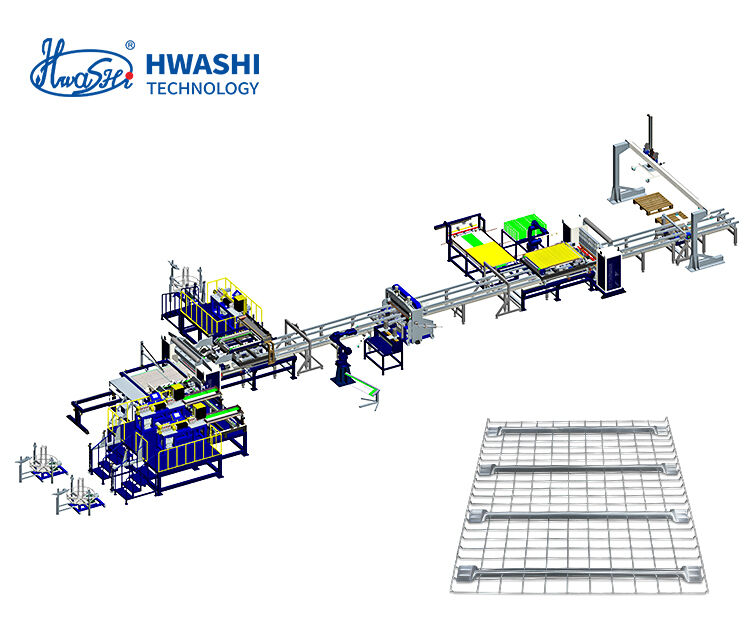 IBC Kafes Otomatik Üretim Makinesi, 2000kg Ağırlık, 7/24 Kesintisiz Çalışma ve Saat Başı 80 Kafes