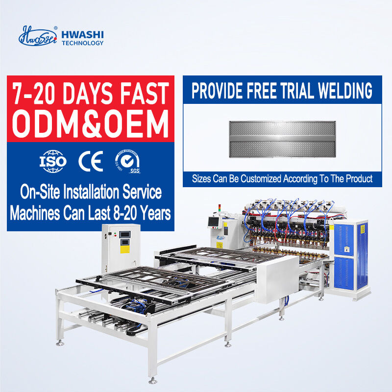 Hwashi CNC Denetimli Nokta Kaynak Makinesi, Su Soğutma Sistemi ile Yüksek Hacimli Buzdolabı Tel Rack Üretimi için