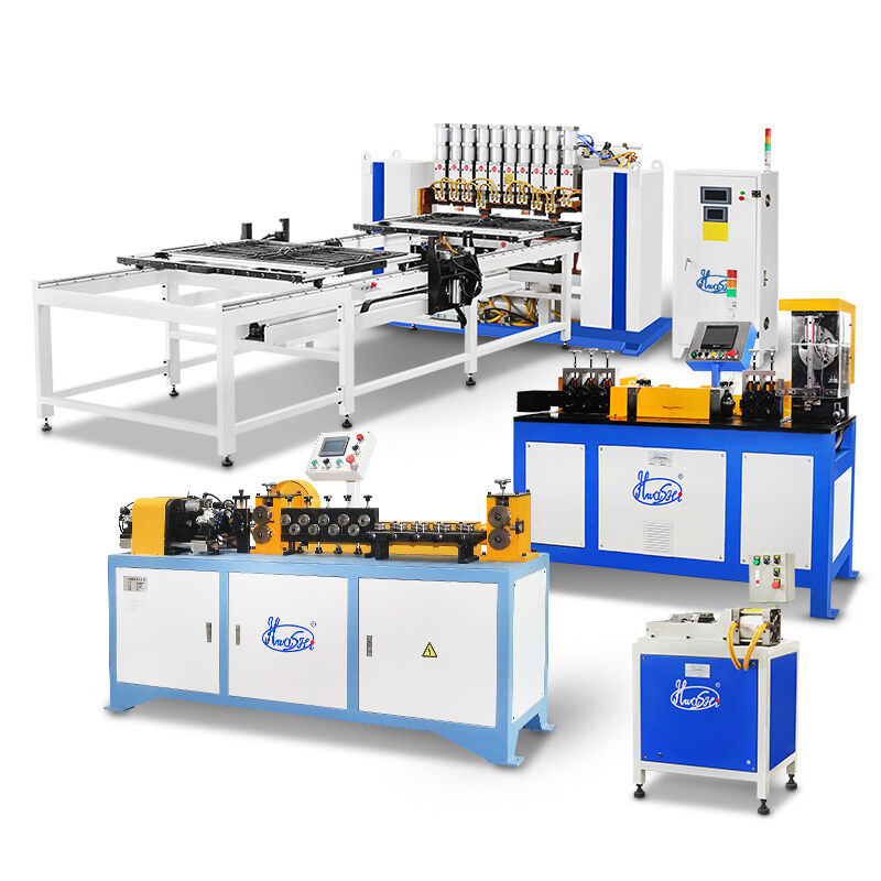 High Accuracy High Speed Refrigerator Wire Tube Condenser Production Line Machine with Customizable Width and Length