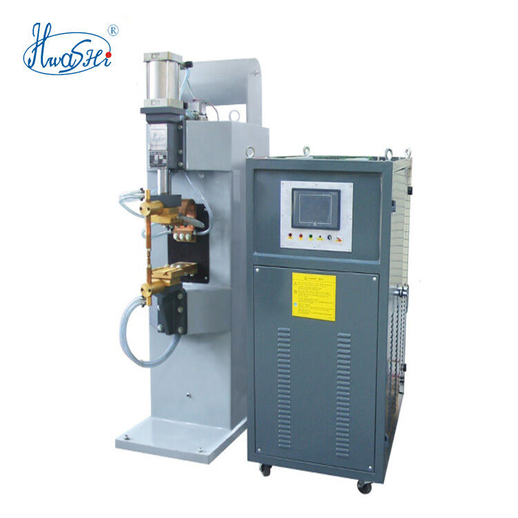 Alüminyum ve bakır malzemeleri için 35k 50k AC Pulse Pneumatic Spot kaynak makinesi